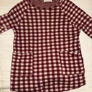 Zara Kids Red/White Gingham Shirt